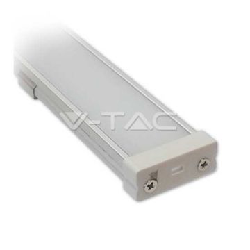 Profilo in alluminio da 1m opaco per striscia LED Mod. VT-7103